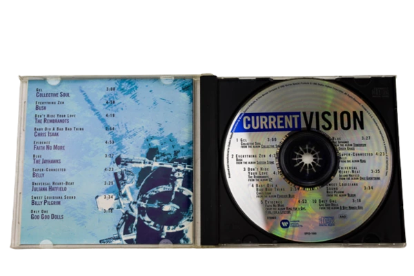 Current Vision Various Artists CD 1995 Warner 90s Hits - Good Condition