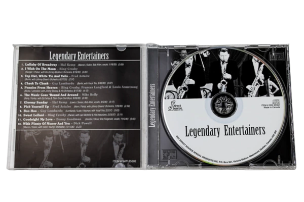 Legendary Entertainers: Best Of The Big Band Generation CD, 2001, Good Condition
