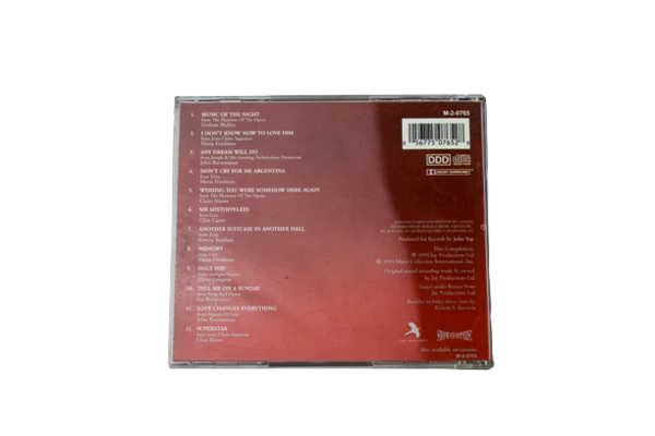 The Hit Songs of Andrew Lloyd Webber CD 1995 - Good Condition, Untested