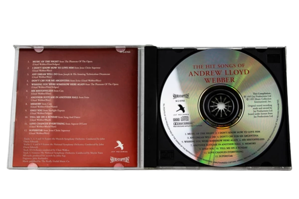 The Hit Songs of Andrew Lloyd Webber CD 1995 - Good Condition, Untested