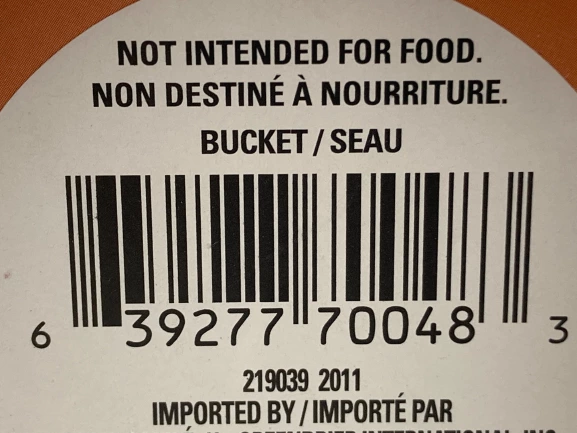 Lot of 2 Easter Tin Pails - Yellow & Floral Bunny Decorated Basket