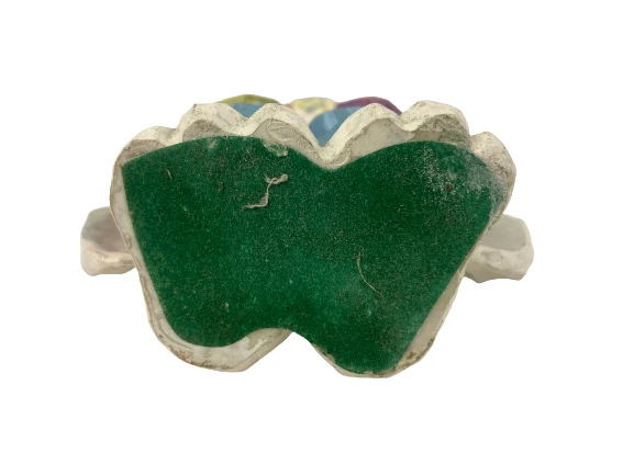 Vintage Carved Resin Easter Bunny Figurine 8" Rabbit Holiday Decor