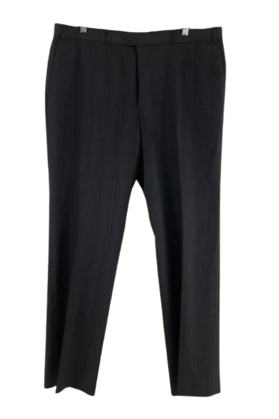 Alexandre of England Men's Dress Slacks 39.5in Waist Black Gray Red Pre-Owned