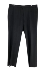 Alexandre of England Men's Dress Slacks 39.5in Waist Black Gray Red Pre-Owned