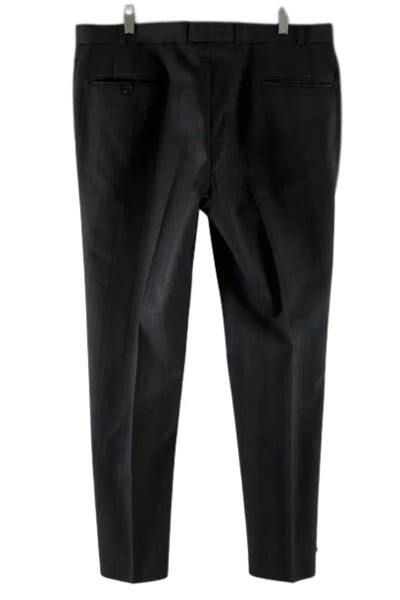 Alexandre of England Men's Dress Slacks 39.5in Waist Black Gray Red Pre-Owned