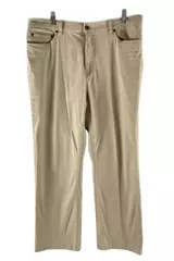 Van Heusen Men's Khaki Chinos 36x29 Beige Pants - Good Condition