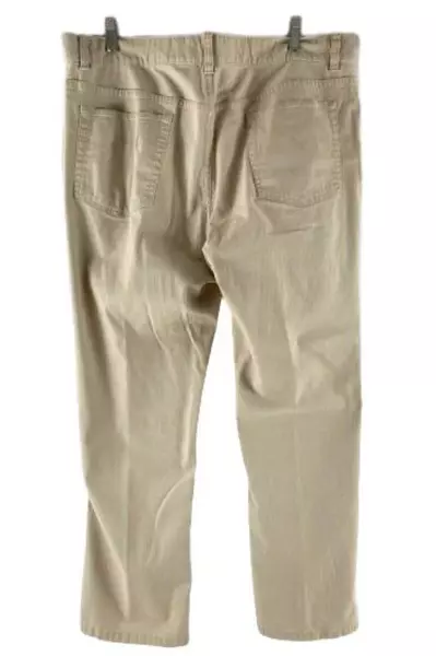 Van Heusen Men's Khaki Chinos 36x29 Beige Pants - Good Condition