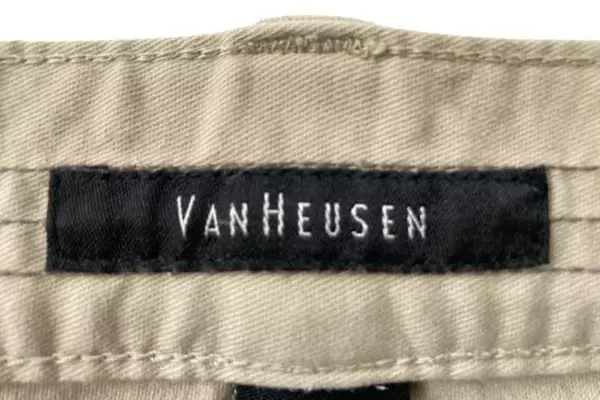 Van Heusen Men's Khaki Chinos 36x29 Beige Pants - Good Condition