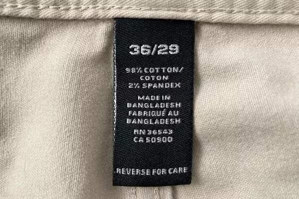 Van Heusen Men's Khaki Chinos 36x29 Beige Pants - Good Condition