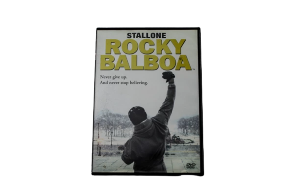 Rocky Balboa DVD 2007 PG Stallone Never Give Up & Never Stop Believing
