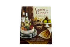 Come For Dinner Cookbook by Leslie Revsin - Memorable Meals HC - Good Condition