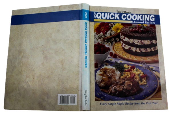 Taste of Home 2000 Quick Cooking Annual Recipes Cookbook - Good Condition