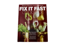 Vintage Better Homes & Gardens Fix It Fast Cookbook 1981 Hardcover
