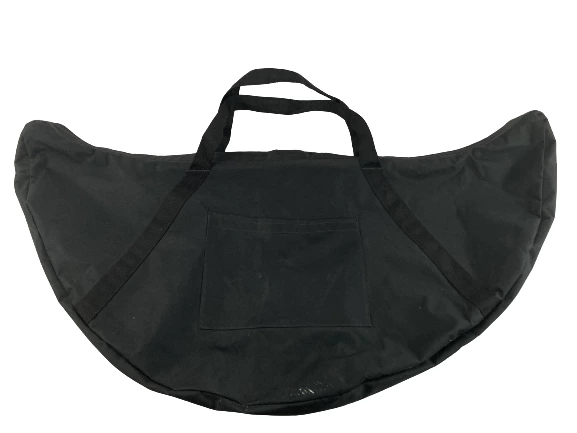 Large Industrial Canvas Tool Bag Black 42x20in