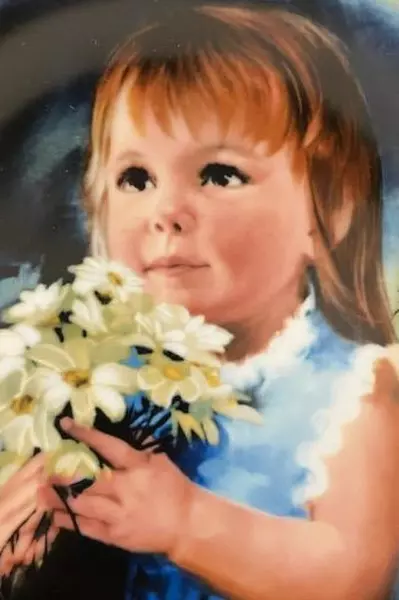 Viletta China Zolan's Children "For You" Collector Plate with COA 8.5"