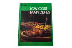 Family Circle Low-Cost Main Dishes Cookbook 1978 Vintage Hardcover Book