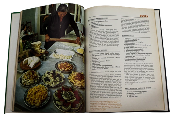 Family Circle Low-Cost Main Dishes Cookbook 1978 Vintage Hardcover Book