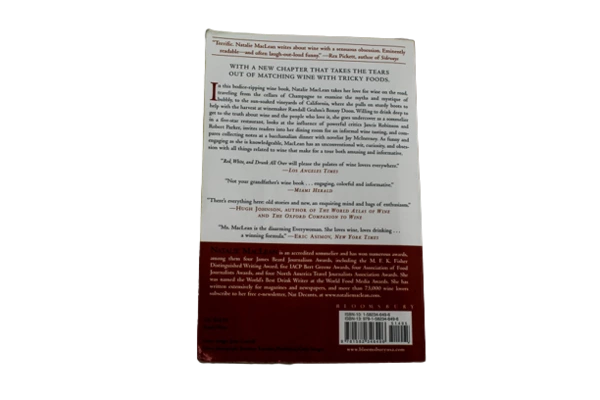 Red, White and Drunk All Over by Natalie MacLean - Paperback Book 2007