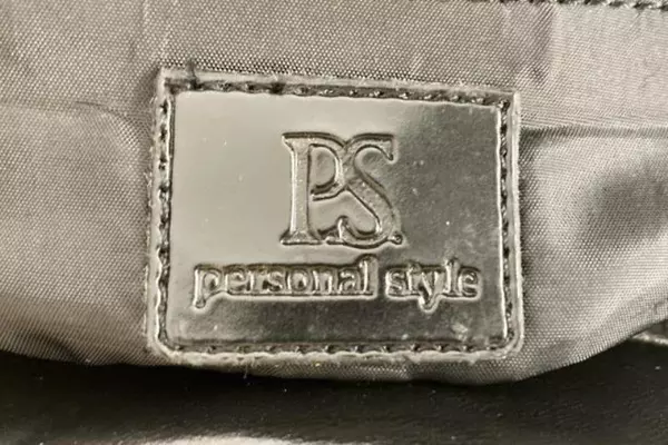 Personal Style Black Purse Women's Bag Double Handles Magnetic Snap Closure