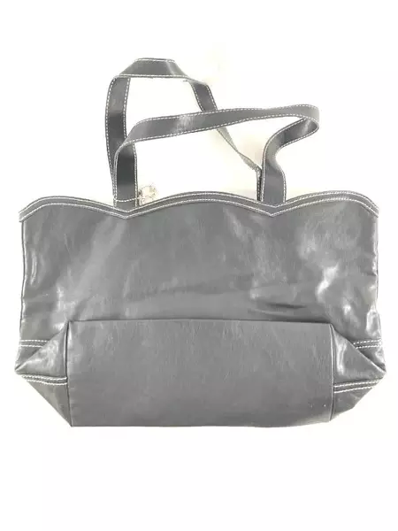 Nine & Co. Black & White Handbag Purse, Good Condition, 17.25" W, Chic Design