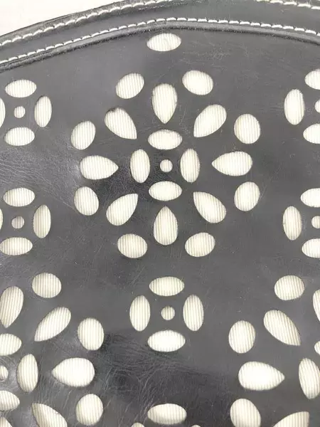 Nine & Co. Black & White Handbag Purse, Good Condition, 17.25" W, Chic Design