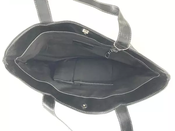 Nine & Co. Black & White Handbag Purse, Good Condition, 17.25" W, Chic Design