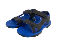 Cascade Outdoor Gear Youth Sandals Size 2 Black/Royal Blue, Pre-Owned