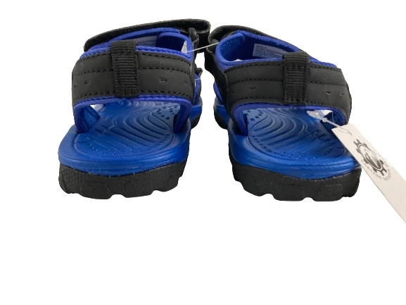 Cascade Outdoor Gear Youth Sandals Size 2 Black/Royal Blue, Pre-Owned