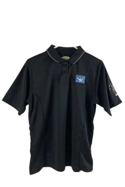 Colorado Timberline Women's XL Black Polo Shirt Short Sleeve Dri-Fit Top