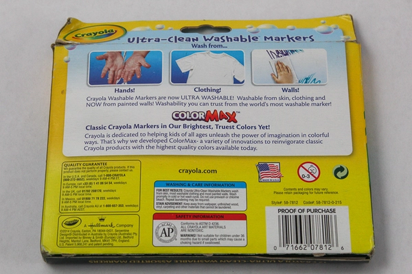 Lot of Kids' School Supplies: Crayola Markers, Ticonderoga Pencils, Scissors