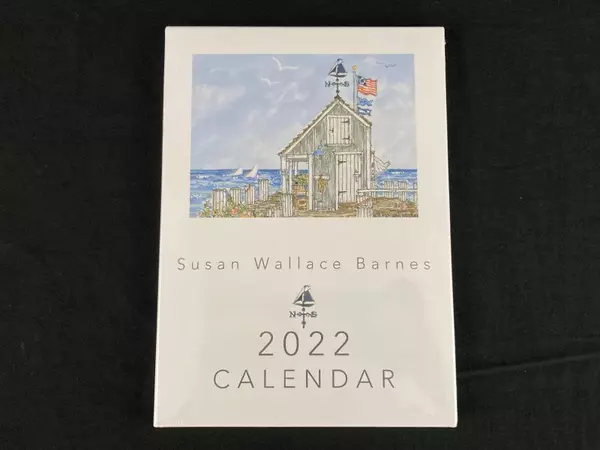 Lot of 2 Susan Wallace Barnes 2022 Nautical Calendars Sealed with Bonus Cards