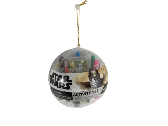Star Wars Activity Set Ornament by Disney - Markers, Crayons & Stickers