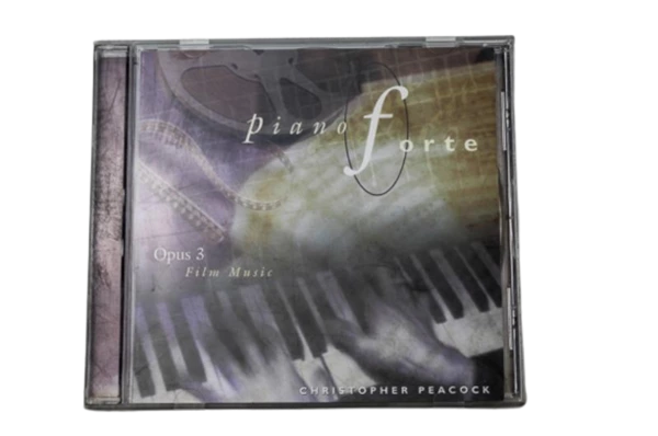 Christopher Peacock Piano Forte Opus 3 Film Music CD - Good Condition