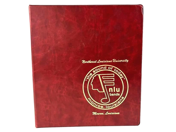 Monroe Northeast Louisiana University 3-Ring Binder Maroon The Sound of Today