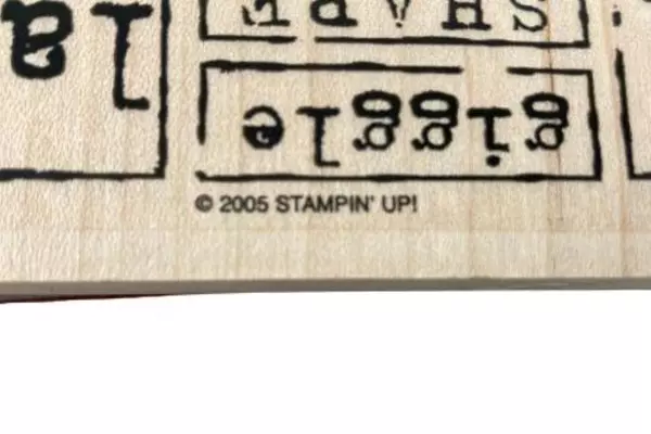 Lot of 4 Friendship Rubber Stamps for Scrapbooking - Studio G, Northwoods, More