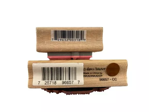 Lot of 4 Friendship Rubber Stamps for Scrapbooking - Studio G, Northwoods, More