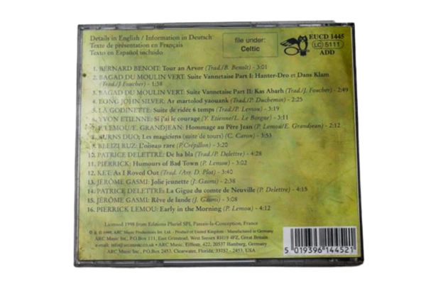 Celtic Brittany CD by Bleizi Ruz, Yvon Etienne, Grandjean - 1998