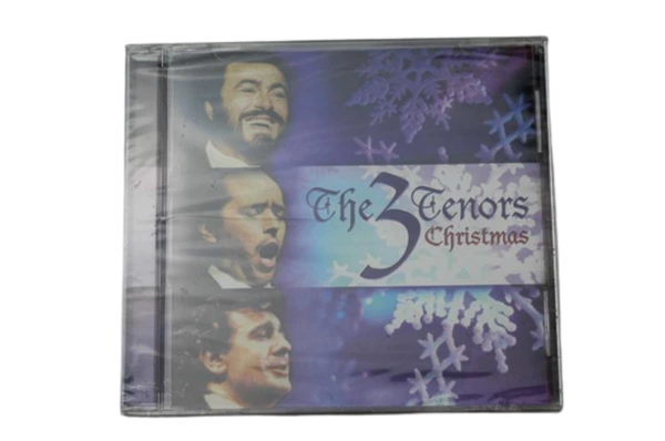 The 3 Tenors Christmas CD 2003 Sealed Disc, Broken Case - Lot of 1