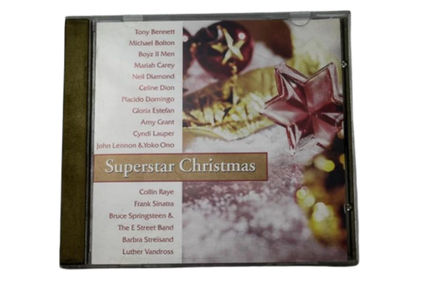 Superstar Christmas Music CD - Tony Bennett, Michael Bolton, Mariah Carey