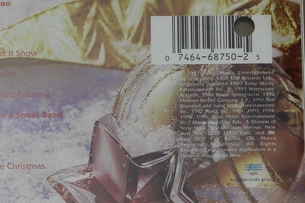 Superstar Christmas Music CD - Tony Bennett, Michael Bolton, Mariah Carey