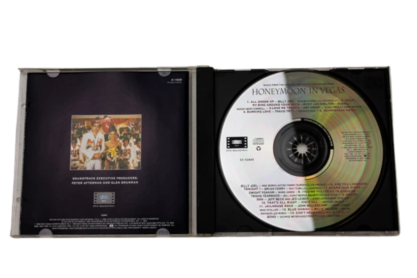Honeymoon in Vegas Soundtrack CD 1992 Elvis Presley, Billy Joel, Good Condition
