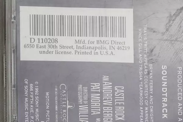 Honeymoon in Vegas Soundtrack CD 1992 Elvis Presley, Billy Joel, Good Condition