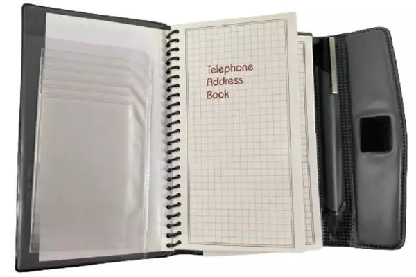 Vintage Universal Studios Telephone Address Book Weekly Planner Clapperboard