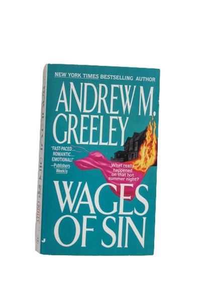 Wages of Sin by Andrew M. Greeley Paperback Mystery Novel 1992 Jove