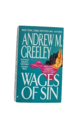 Wages of Sin by Andrew M. Greeley Paperback Mystery Novel 1992 Jove