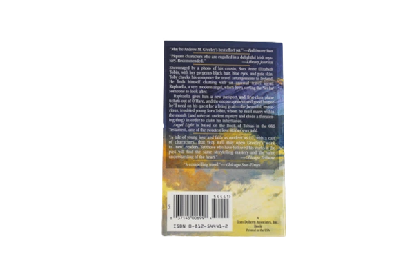 Angel Light by Andrew M. Greeley Paperback Book 1996 Tor Books Good