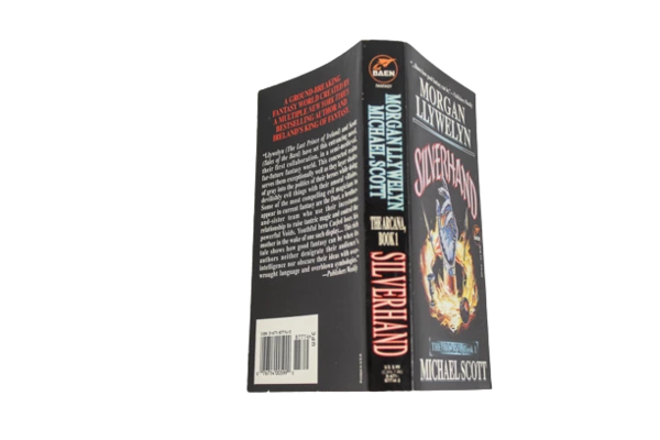 Silverhand The Arcana Book 1 by Michael Scott & Morgan Llywelyn PB 1996