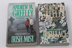 Lot of 2 Andrew M. Greeley Paperbacks: Irish Mist & Irish Lace - Good Cond.