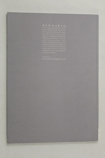 Scenario Magazine May 2013 - Copenhagen Institute for Future Studies