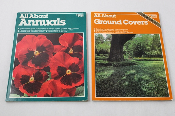 Lot of 4 Ortho Gardening Books Annuals Ground Covers Pools & Fountains